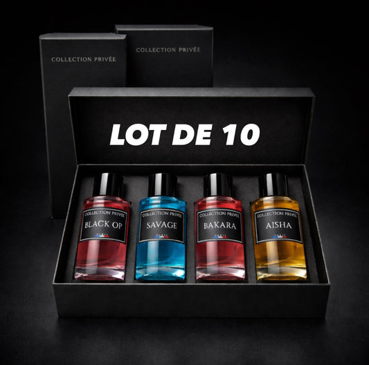 Lot de 10 parfums - Collection privée (5,50€/l'u)