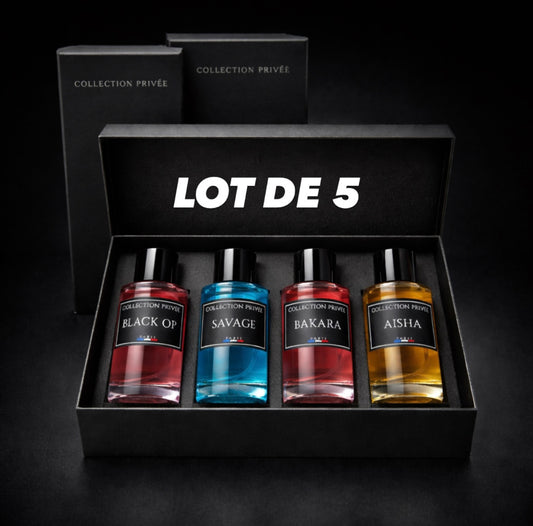 Lot de 5 parfums - Collection privée (5,60€/l'u)